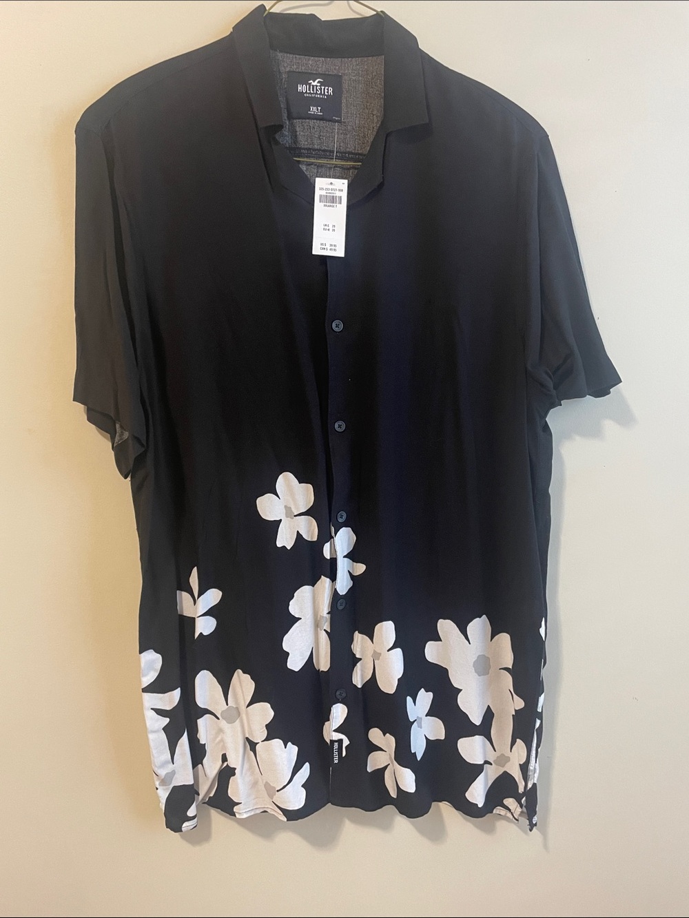 Hollister Tropical Button Up Shirt